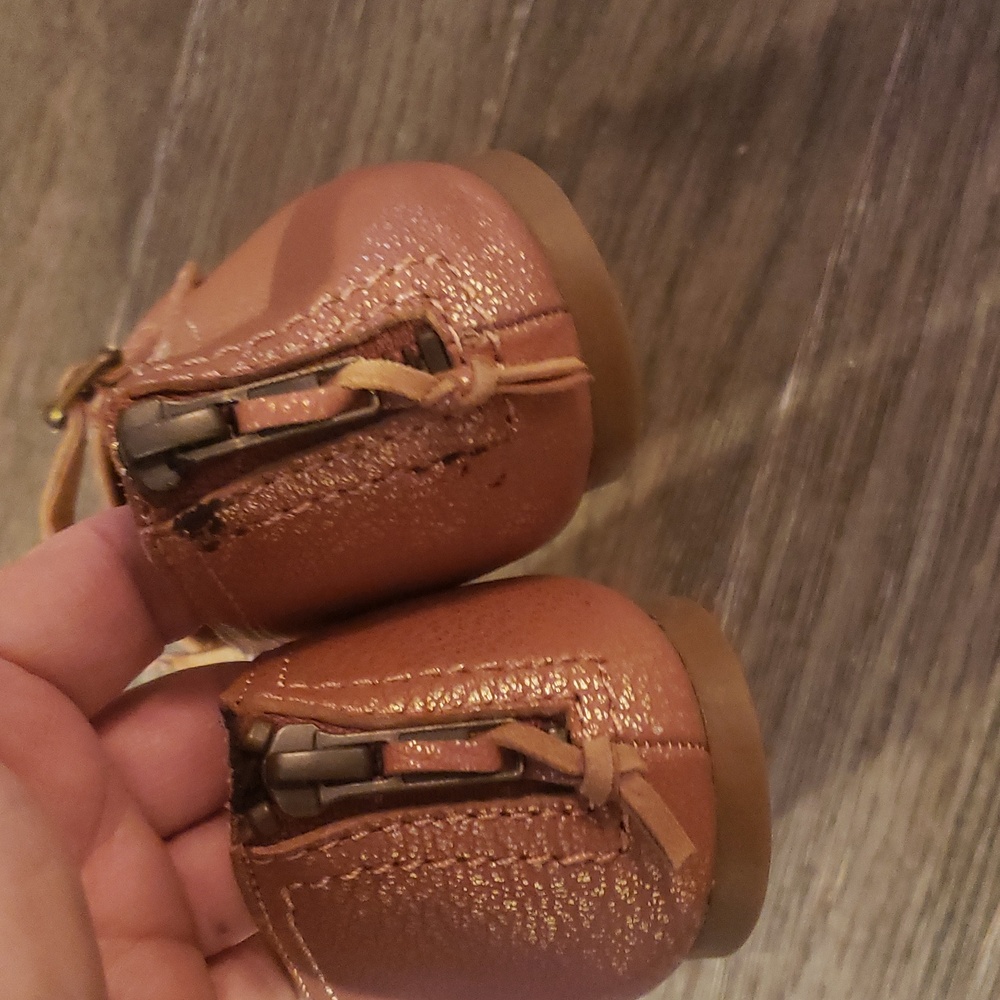 Lucky Brand Shimmering Pink Mary Jane Shoes 7.5 - Picture 6 of 6